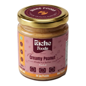 Unsweetened Creamy Peanut Butter- 200 g